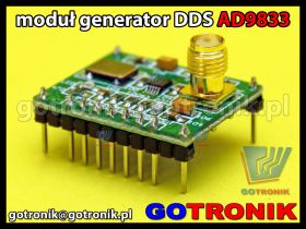 Moduł generatora sygnałowego AD9833 DDS 0,1Hz-25MHz
