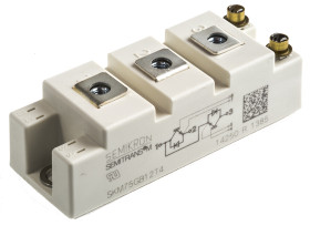 Moduł IGBT Ic 115 A Uce 1200 V SEMITRANS2 Szereg kanał: N