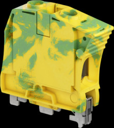 Protective conductor terminal, screw connection, 6.0-35 mm², 2 pole, 8 kV, yellow/green, 1SNK516150R0000
