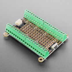 Adafruit Terminal PiCowbell for Pico - Reset Button & STEMMA QT