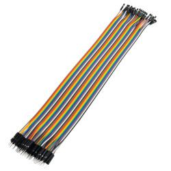 Przewody połączeniowe 30cm 40szt męsko-męskie