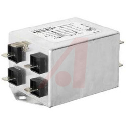 Filtr RFI 20A 3-fazowy 300MHz 150 μH Schurter Montaż w obudowie