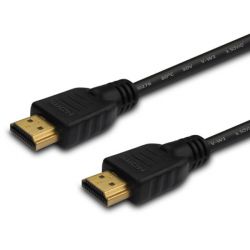 Kabel HDMI 3m czarny - złote końcówki - high speed v1.4