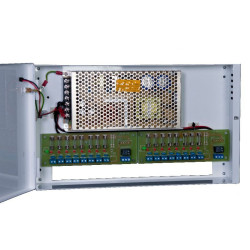 Zasilacz zbiorczy 12V 16x0.78A 16wyj. do kamer CCTV