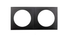 Ramka Podwójna Antracyt Matowy Integro Flow 918262515