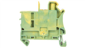 Złączka Szynowa Ochronna 6Mm2 Śrubowa/Wtykowa Zielono-Żółta Ut 6/1P-Pe...