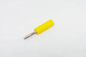 Złącza bananowe Męski Śruba typ Wtyk bananowy Żółty 10A RS PRO /10szt./