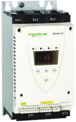 Układ łagodnego rozruchu 30 kW Schneider Electric Łagodny rozruch 3-fazowy 440 V AC zakres Altistart 22 62 A IP20