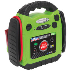 Sealey RS1322HV RoadStart Emergency Jump Starter &#x2B; Air Compressor 12V 900 Peak A