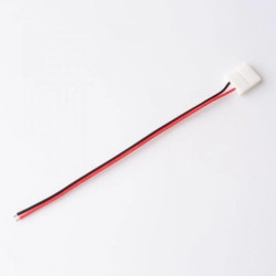 Złączka LED MONO 10mm jednostronna z przewodem