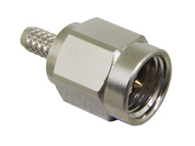 Złącze koncentryczne Montaż na płytce drukowanej Żeński typ złącza Złącze SMA 18GHz Połączenie zagniatane typ kabla