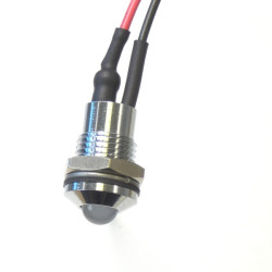 Lampka kontrolna do montażu panelowego 24V dc Zielony, czerwony 8mm LED Wyprowadzenia CML Innovative Technologies