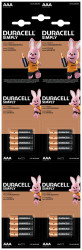 OUTLET bateria alkaliczna Duracell 4x4 LR03 AAA HDBC (blister) - 16 sztuk