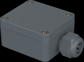 38101100.MT1 BOPLA Polymas, 58x64x34mm, with one-sided cable gland