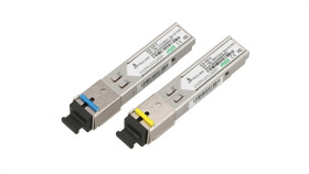 Moduł Sfp Wdm 1,25Gbps, 1310/1550Nm, Single Mode, 20Km, Sc, Dom, Para...