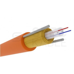 Kabel światłowodowy DAC FOXX 2 włókna SM 9/125 G.657.A1 zewnętrzny ziemny pomarańczowy CELLCO