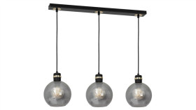 Lampa Wisząca Omega Black / Gold 3Xe27 Mlp6531 Milagro