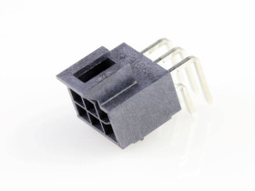 Molex 1053141306 Listwa kołkowa, żeńska, do wbudowania, standardowa, piny: 6, 1 szt.
