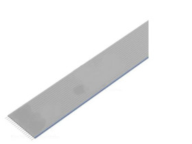 Przewód: wstążkowy 0,635mm drut Cu nieekranowany LSZH szary HF447/10 (100FT)