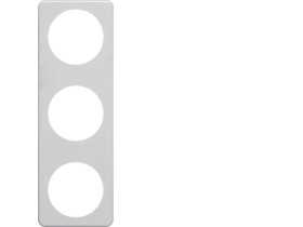 Integro Ramka 3 potrójna biały połysk 9181919 HAGER