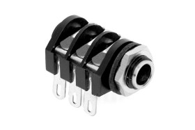 Złącze Jack 1/4 cala Żeński Gniazdo telefoniczne Płytka drukowana 10A