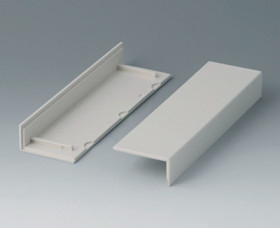 Side trim, ABS, (L x W x H) 189.34 x 51.97 x 24.8 mm, gray white, B2022007