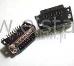 WT do druku kątowy 15 pin r-13,84mm