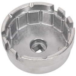 Sealey VS7111 Oil Filter Cap Wrench &#xD8;64.5mm x 14 Flutes - Toyota