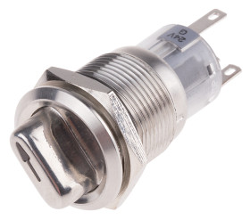 Przełącznik bistabilny, 2-pozycyjny, IP67, RS PRO