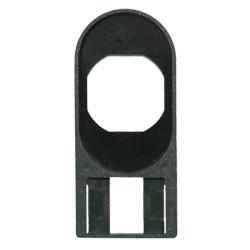 Ramka tabliczki informacyjnej 18 mm na przycisk podwójny, T0-BCIFTLIROZET18