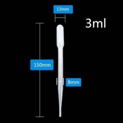 PIPETA ZAKRAPLACZ 3ml 15cm 100szt