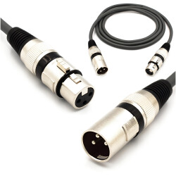 Kabel Mikrofonowy XLR 5m Wtyk Gniazdo MK06 Vitalco