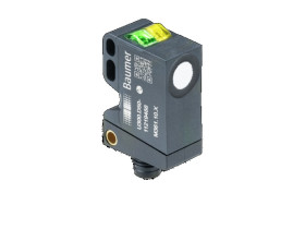 Czujnik fotoelektryczny Dyfuzyjny w obudowie prostokątnej Baumer NACISNĄĆ/POCIĄGNĄĆ zakres 15 mm → 500 mm