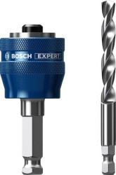 Otwornica Ø: 33.7mm Stal szybkotnąca Bosch Szybkozłączka do pił otwornic Adapter piły otworowej gł. cięcia: 105mm