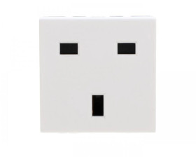 Gniazdo M45 2M GN. 2P+Z 13A Brytyjskie 572111