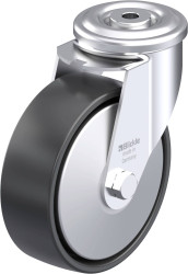 Blickle 952289 LER-PP 150K-FA Rolka obrotowa z blachy stalowej Średnica koła: 150 mm Maksymalne obciążenie: 300 kg 1 szt