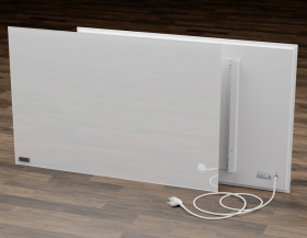 Infranomic GHE-S-SL-126 Grzejnik IR 700 W 18 m² srebrny