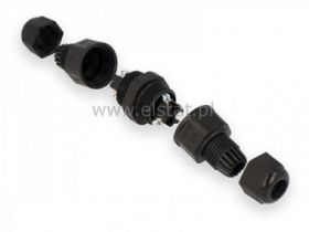 Złącze hermetyczna 3PIN; IP68 mufa