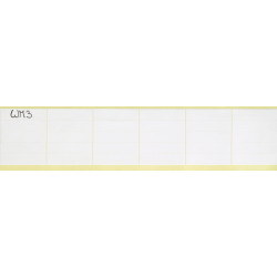 TruComponents 1592766 Cable Identifier White 40x10mm 30 Labels Hand-writable