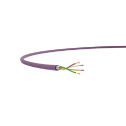 Kabel magistrali 0,25 mm² 4 -rdzeniowy Ekranowany 24 AWG AWG CAN