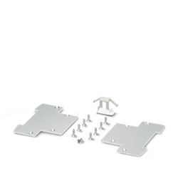 Pokrywa boczna Elementy boczne (lewy i prawy) do osłony profilu Phoenix Contact Obudowy z profili wytłaczanych UM-ALU