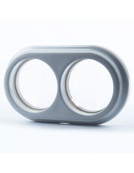 CERAMICZNA RAMKA NATYNKOWA DWUKROTNA BIAŁA CRN02W