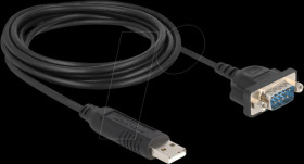 67321 Adapter cable USB 2.0 to serial RS232, 1.8 m