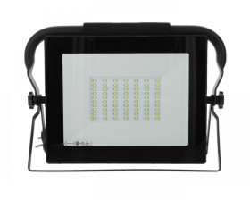 Naświetlacz LED SMD KASTEL 50W 6000K 4500LM IP65 Czarny 1,5M przenośny