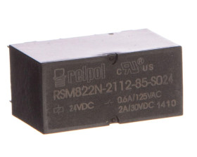 Przekaźnik subminiaturowy-sygnałowy 2P 1A 24V DC PCB RSM822N-2112-85-S024 2614642