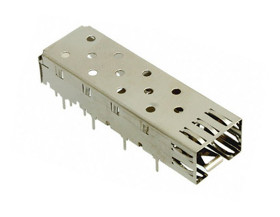 Klatka SFP, seria: 74737, typ: SFP, rodzaj: męskie, l. portów: 1, 48.73 x 14 x 9.7mm, obudowa: Poziomy,