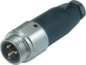 binder 99 2445 282 05-20 złącze męskie proste Seria: 820 Łączna ilość styków: 5 + PE 1 szt.