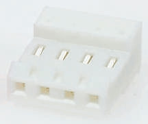 Złącze IDC kablowe 90°, 7A, 4-pinowe, raster: 3.96mm, seria: MTA-156, TE Connectivity