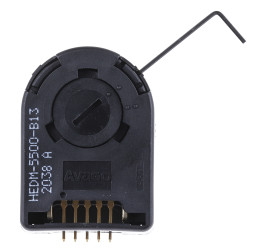 Enkoder optyczny 5V dc oś Pusty Broadcom