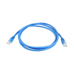 Kabel LAN Kat.5 UTP 1,5m Blue Niebieski